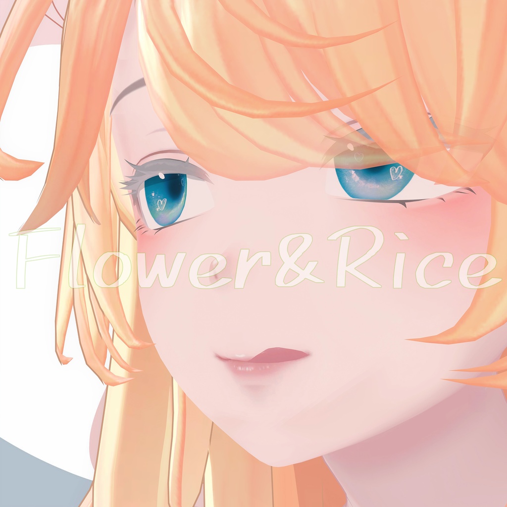 【森羅(Shinra)対応】eye texture for shinra,キラッキラウサギ目&kirakira rabbit eye