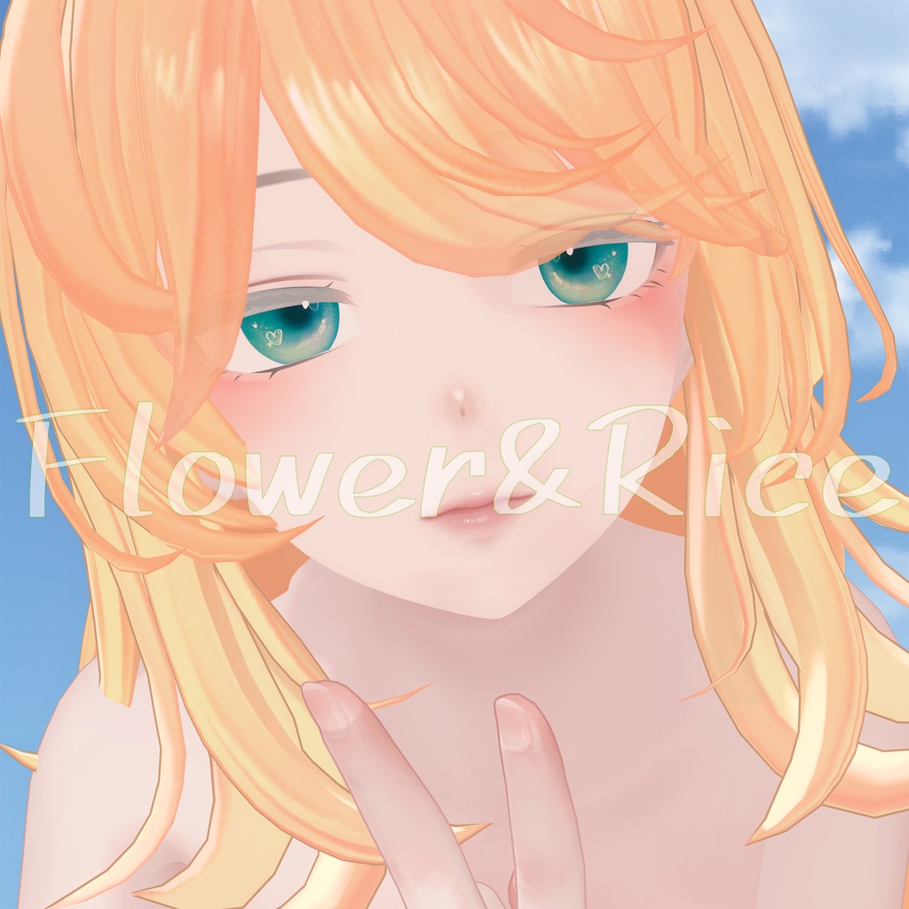 【森羅(Shinra)対応】eye texture for shinra,キラッキラウサギ目&kirakira rabbit eye