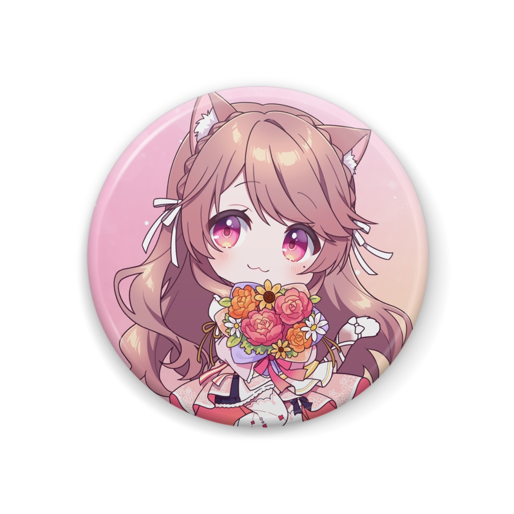 ミニみあ缶バッジ💐