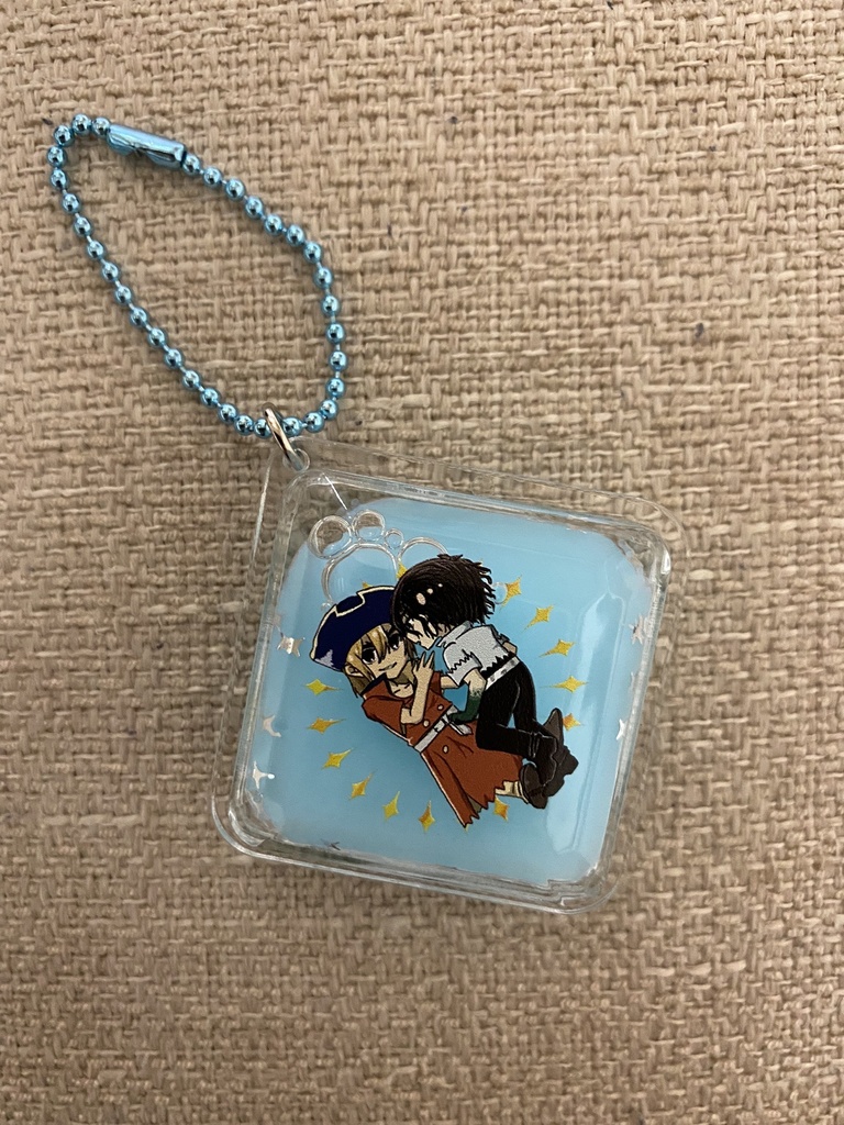 七海龍水&七海SAI リキッドキーホルダー