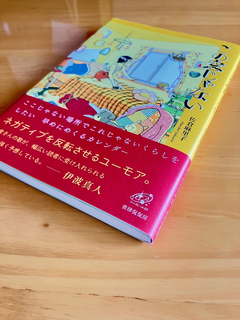 佐倉麻里子歌集『この窓じゃない』
