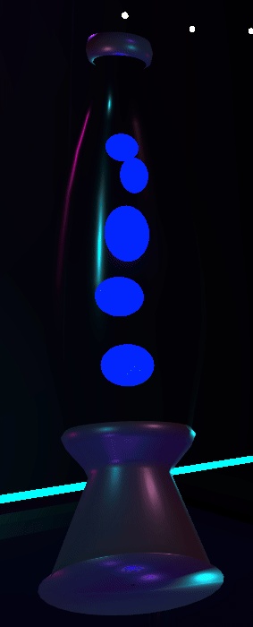 Neon Lava Lamp - VRChat World Asset