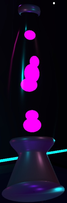 Neon Lava Lamp - VRChat World Asset