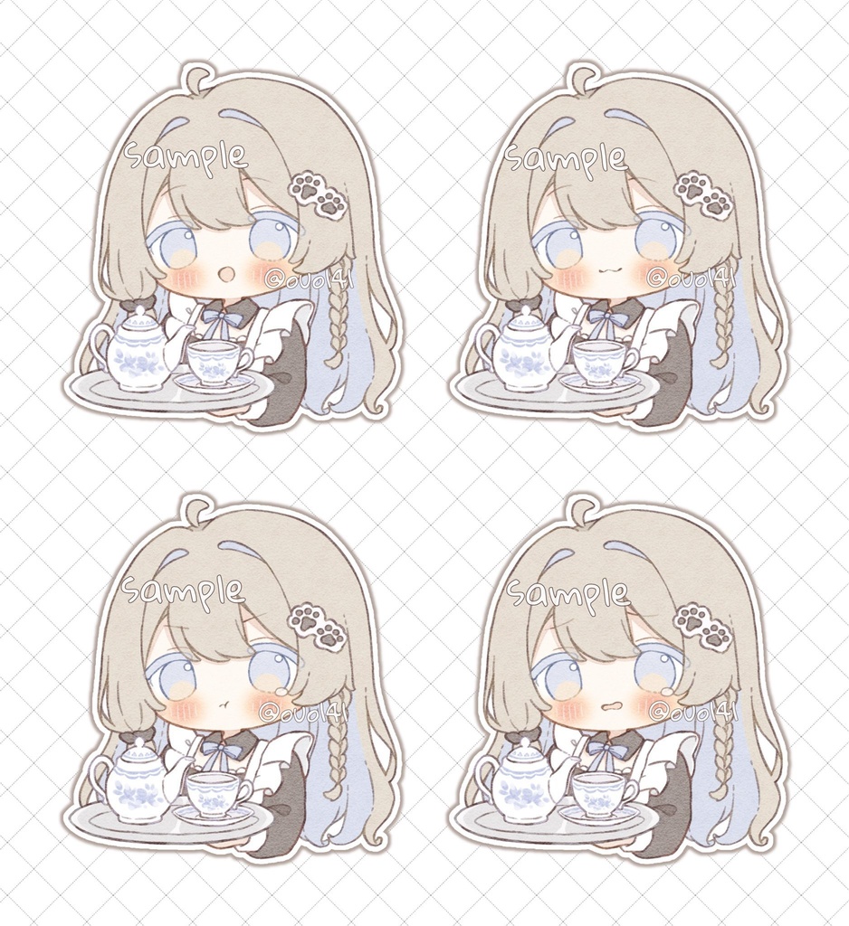 メイド服量産イラスト