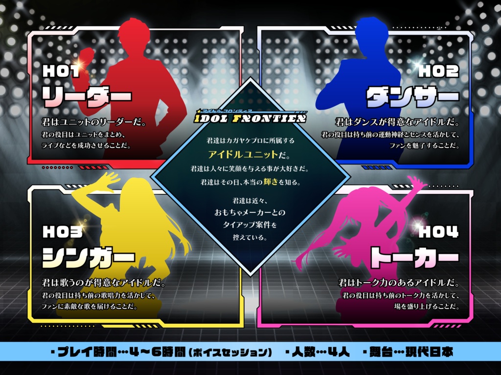 【CoCシナリオ】アイドルフロンティア SPLL:E107540