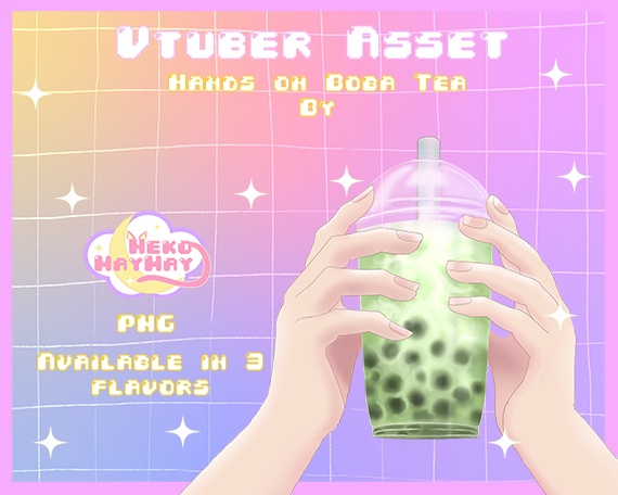  タピオカティーを持つ手