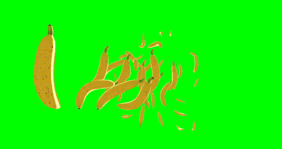 【特売品(無料)】バナナ(パーティクル付き)