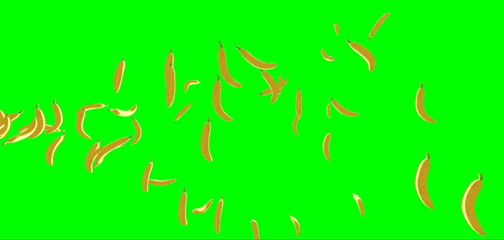 【特売品(無料)】バナナ(パーティクル付き)