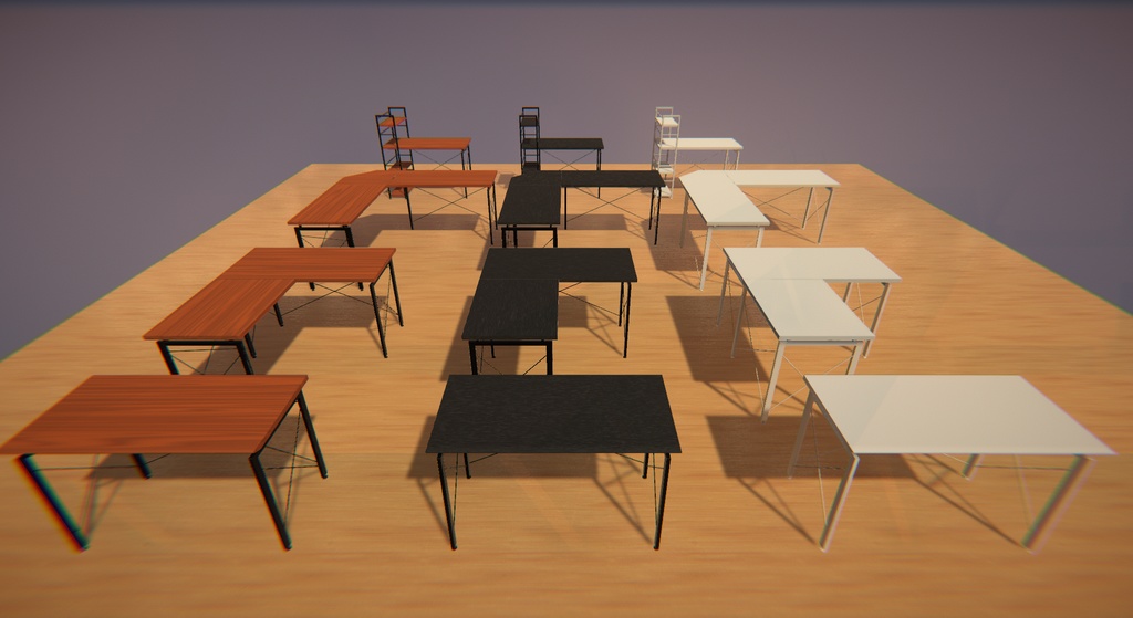 【無料】家具セット【3Dモデル】