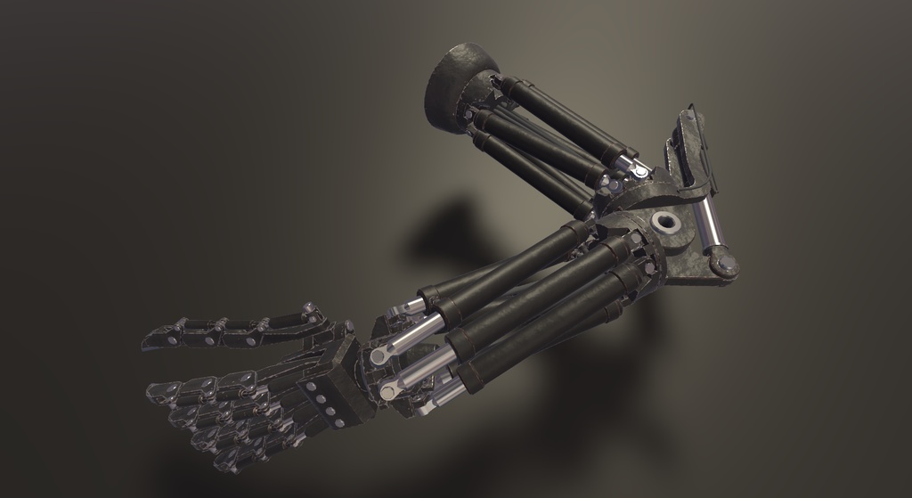 【無料】Prosthesis Arm v1【CC0】