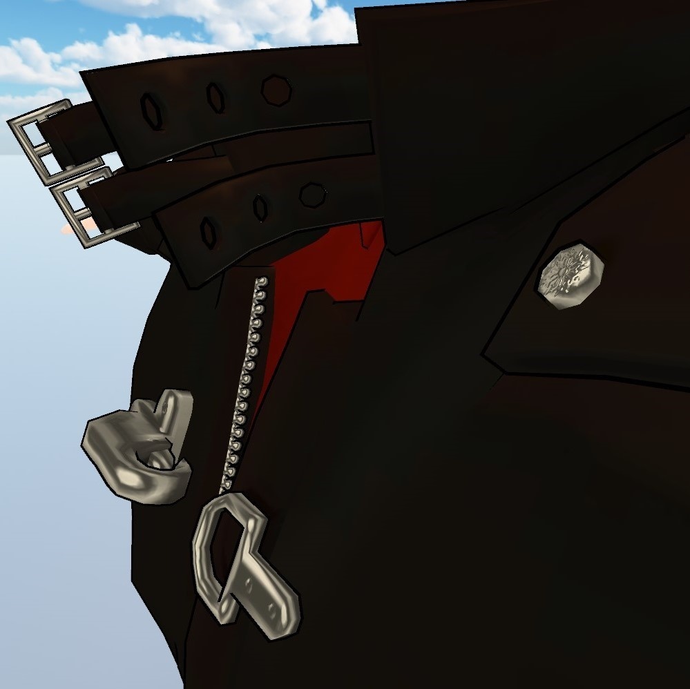 【CC0】コート+素体【3Dモデル】