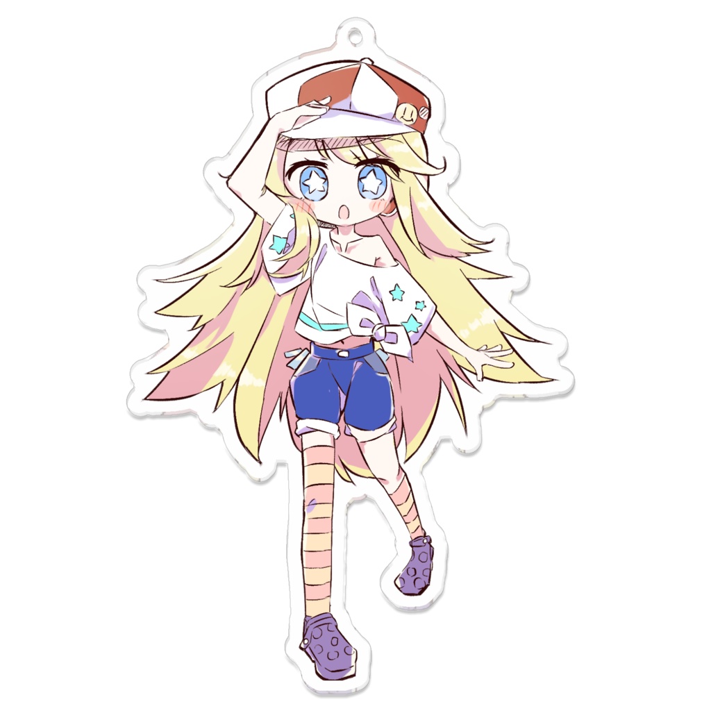 おなごアクキー