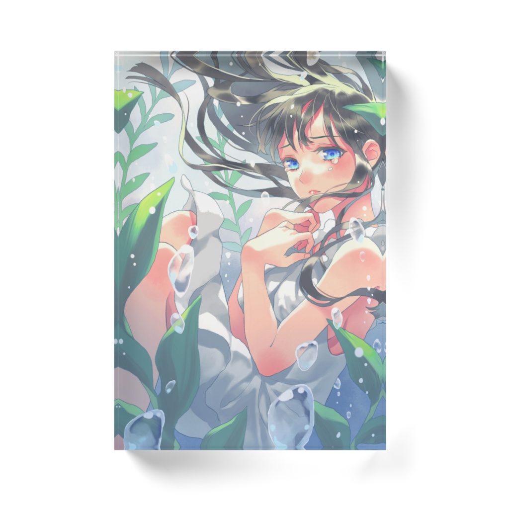 アクリルブロック「人魚姫」