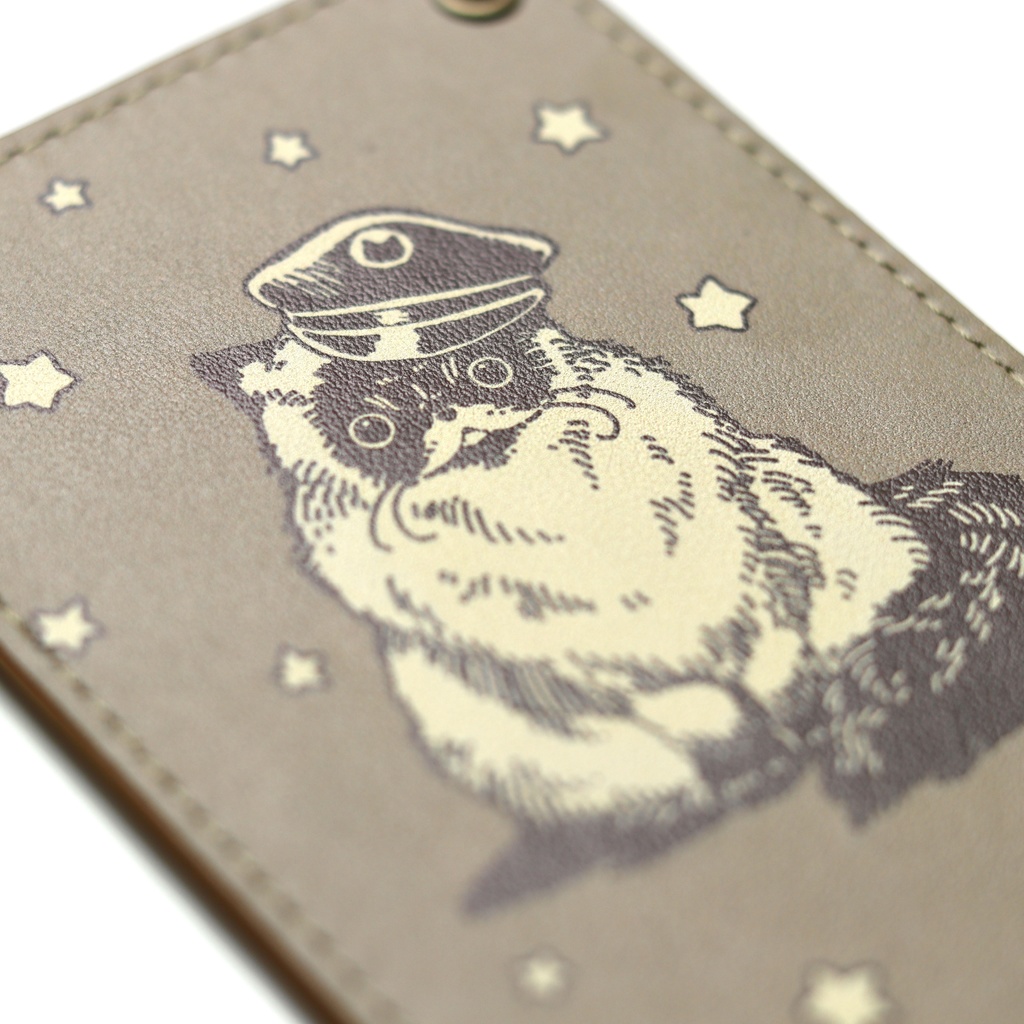 駅長ヒマラヤン柄パスケース