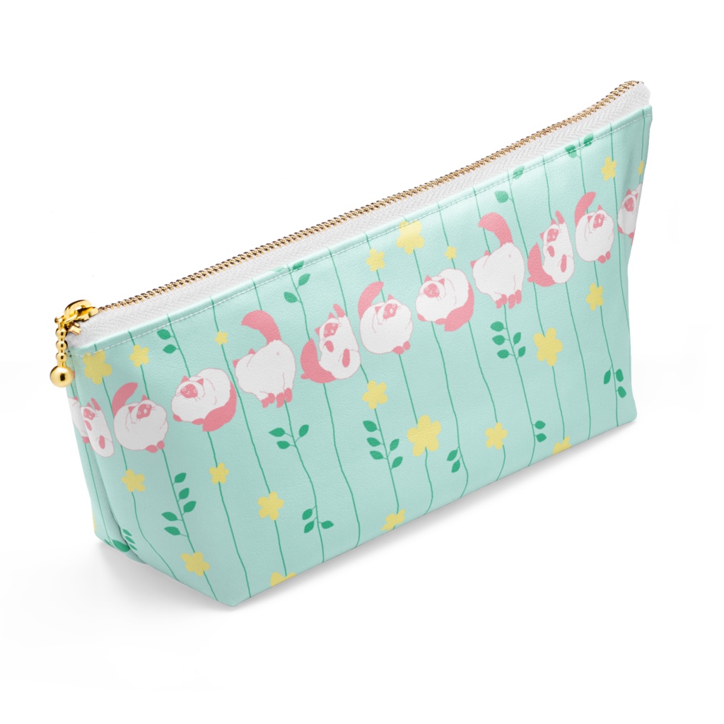 ひまねこポーチ 春