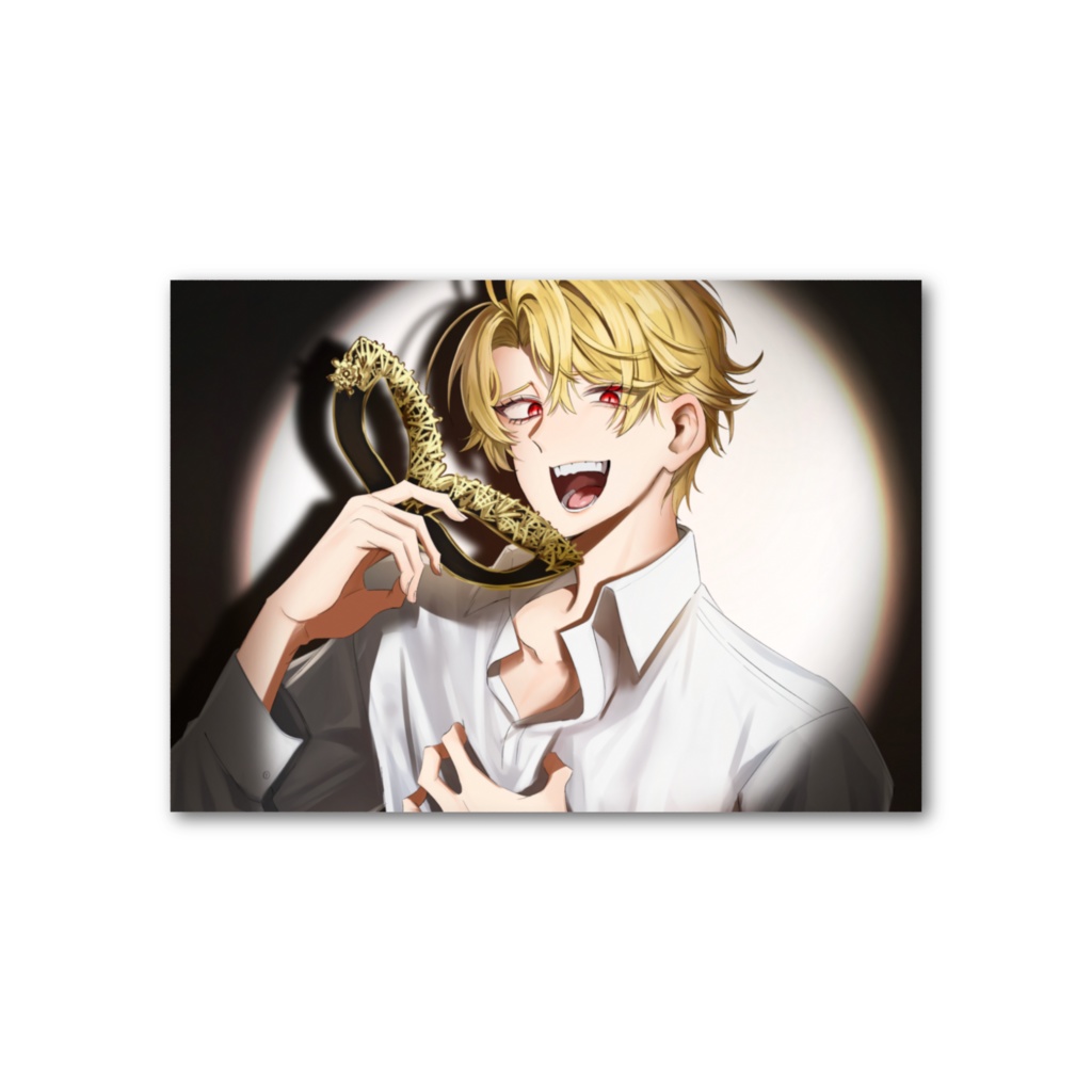 演じて妬んで壊れそうだ　フォト風カード