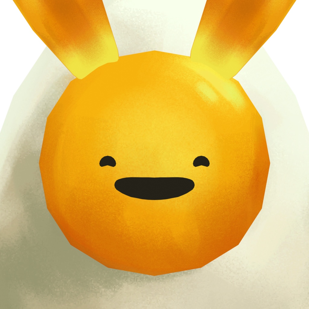 3Dアバター ウサギの卵黄 | bunny yolk