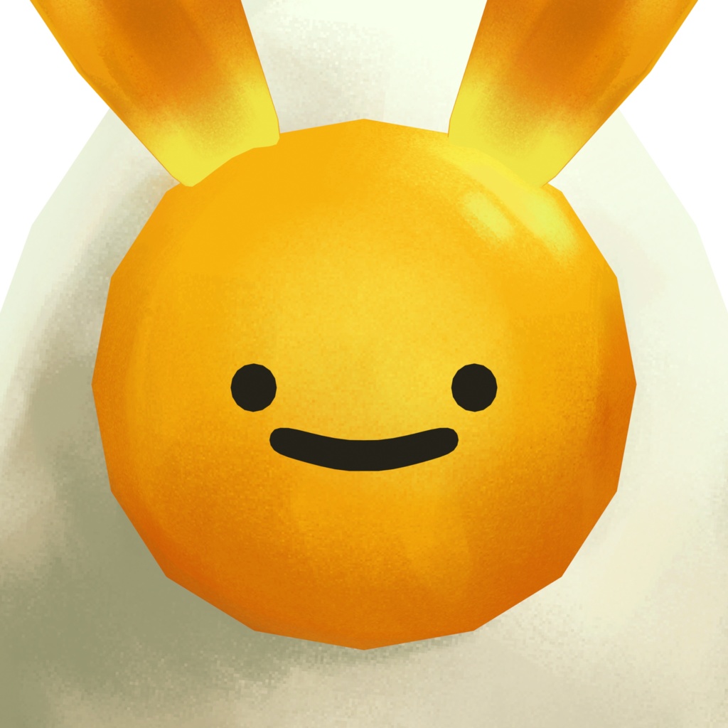 3Dアバター ウサギの卵黄 | bunny yolk