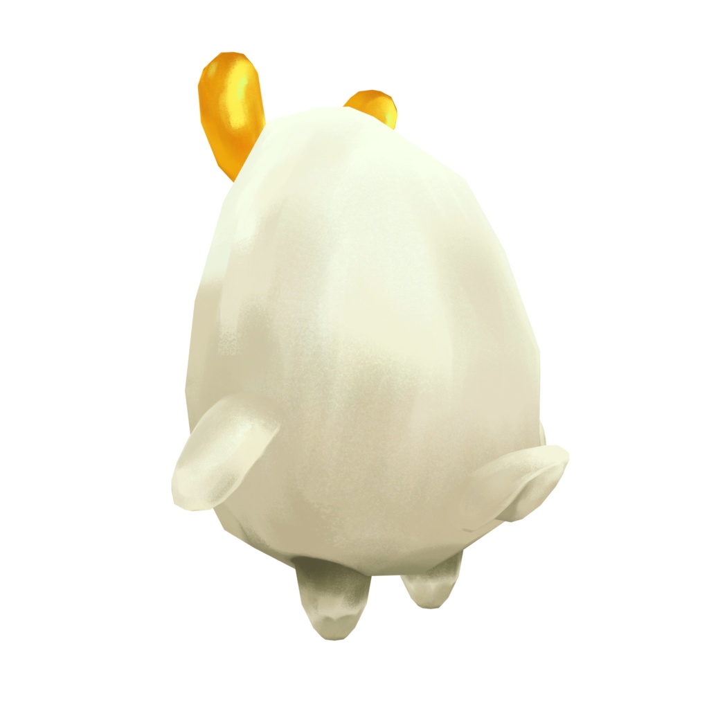 3Dアバター ウサギの卵黄 | bunny yolk