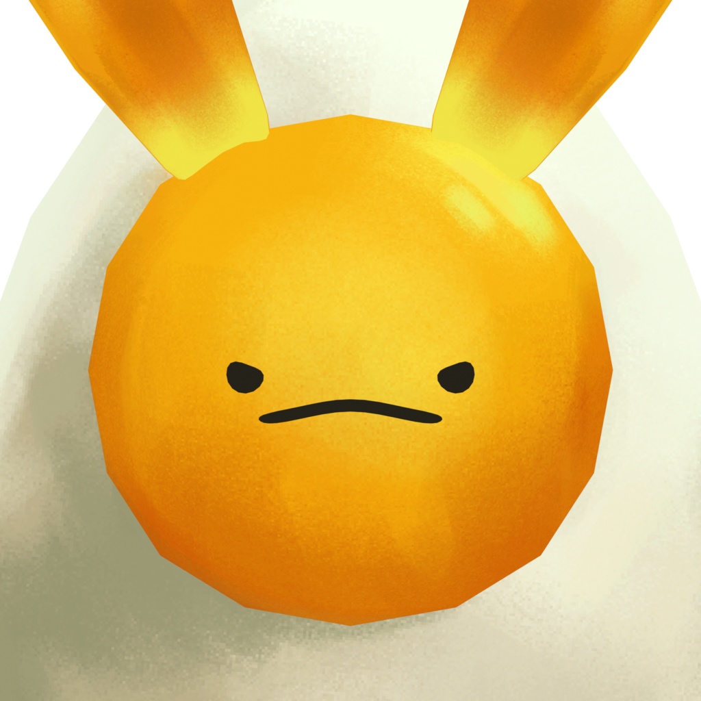 3Dアバター ウサギの卵黄 | bunny yolk
