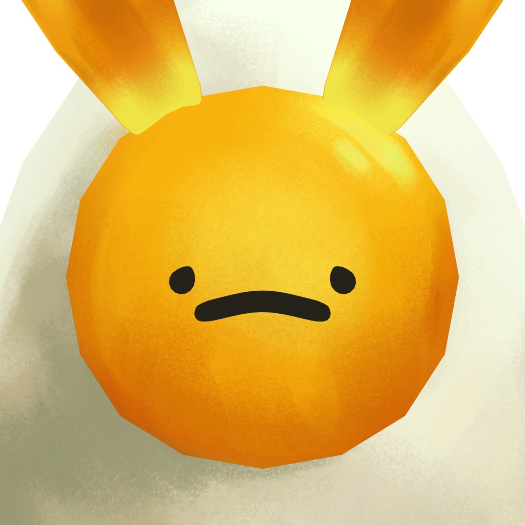 3Dアバター ウサギの卵黄 | bunny yolk