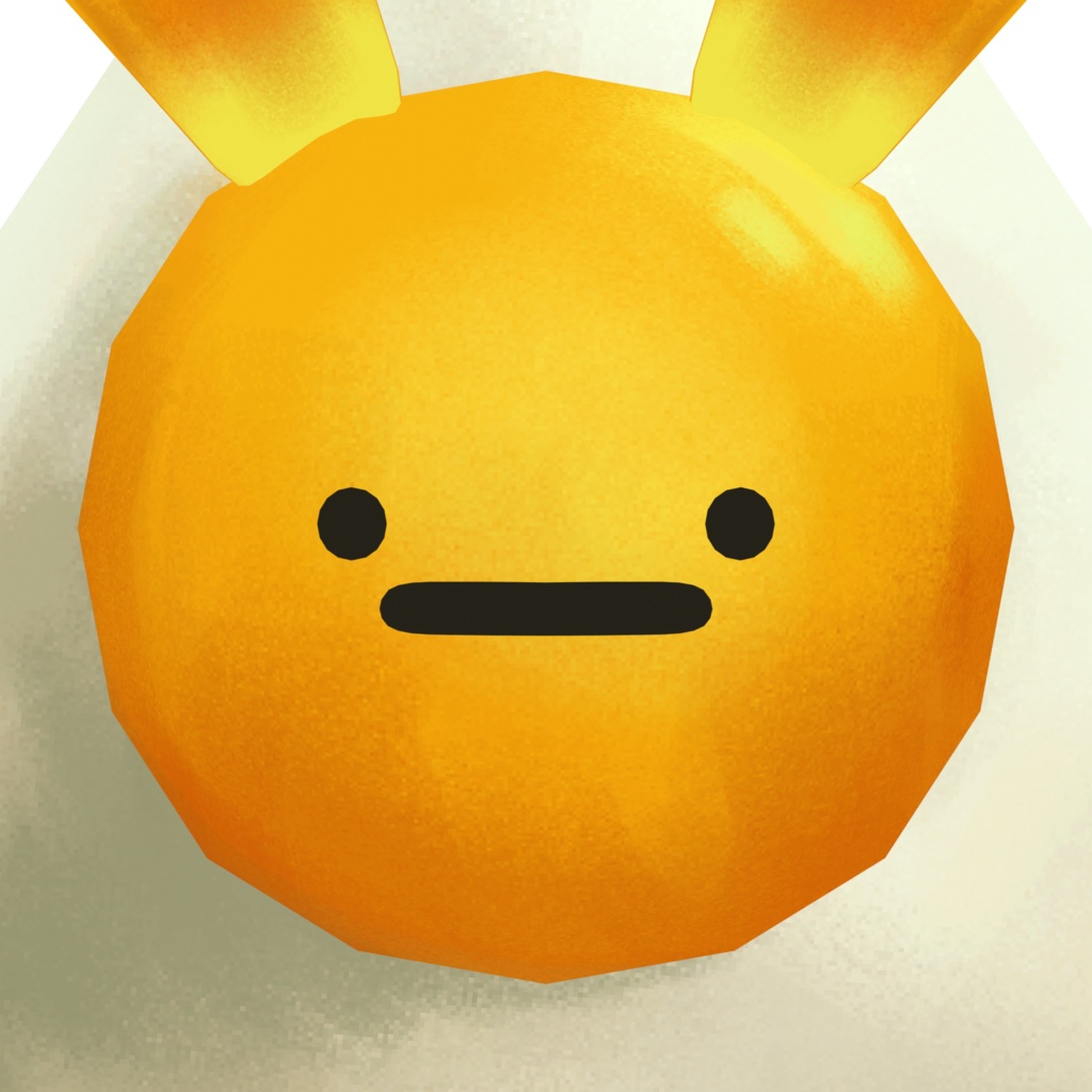 3Dアバター ウサギの卵黄 | bunny yolk