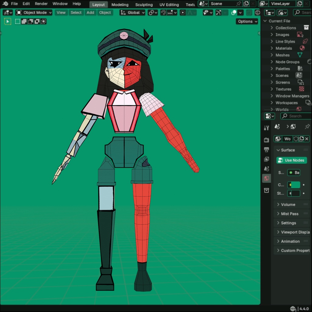 3Dアバタ ENA - Dream BBQ