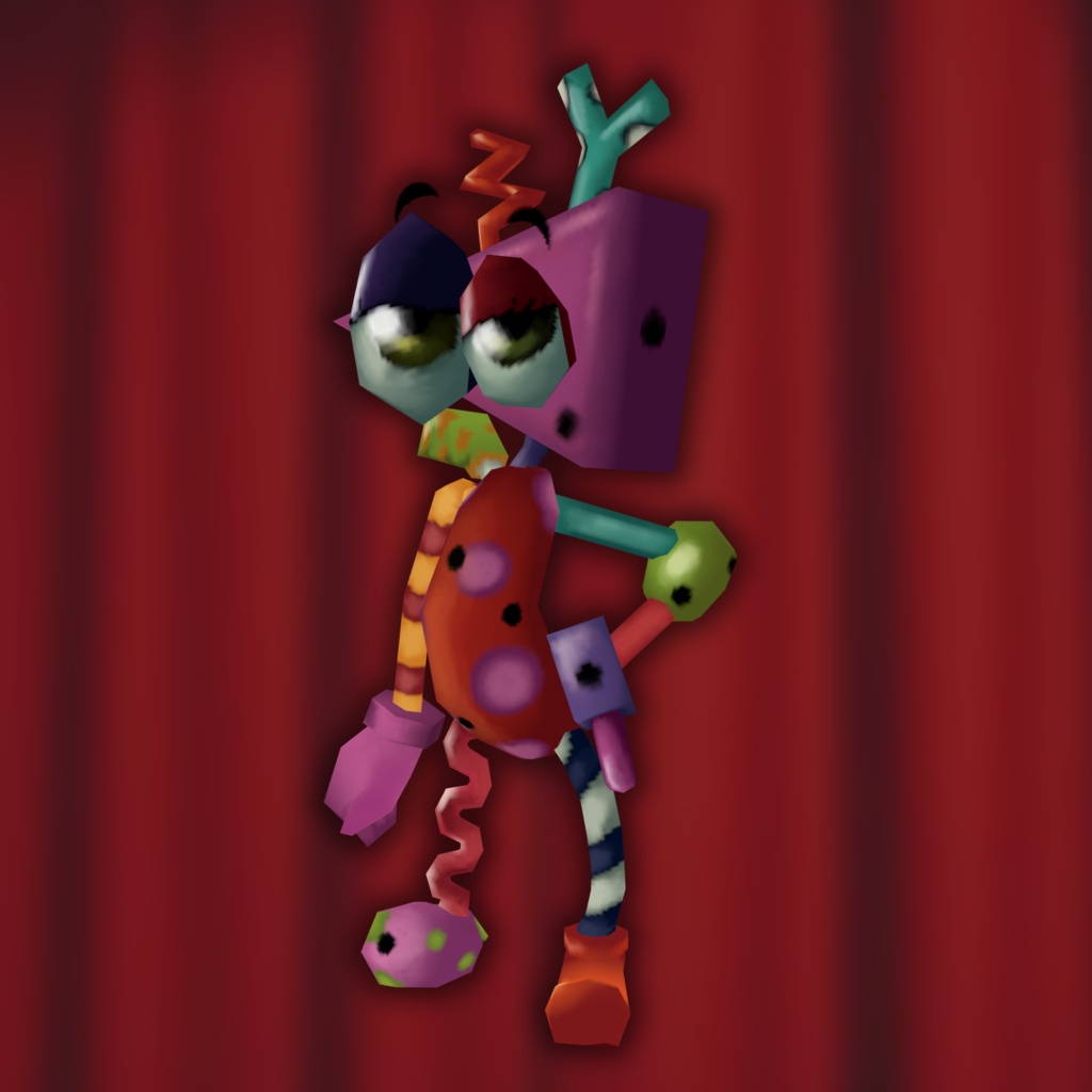 The Amazing Digital Circus Retro 3D Model Pack | アメイジング・デジタル・サーカス レトロ3Dモデルパック