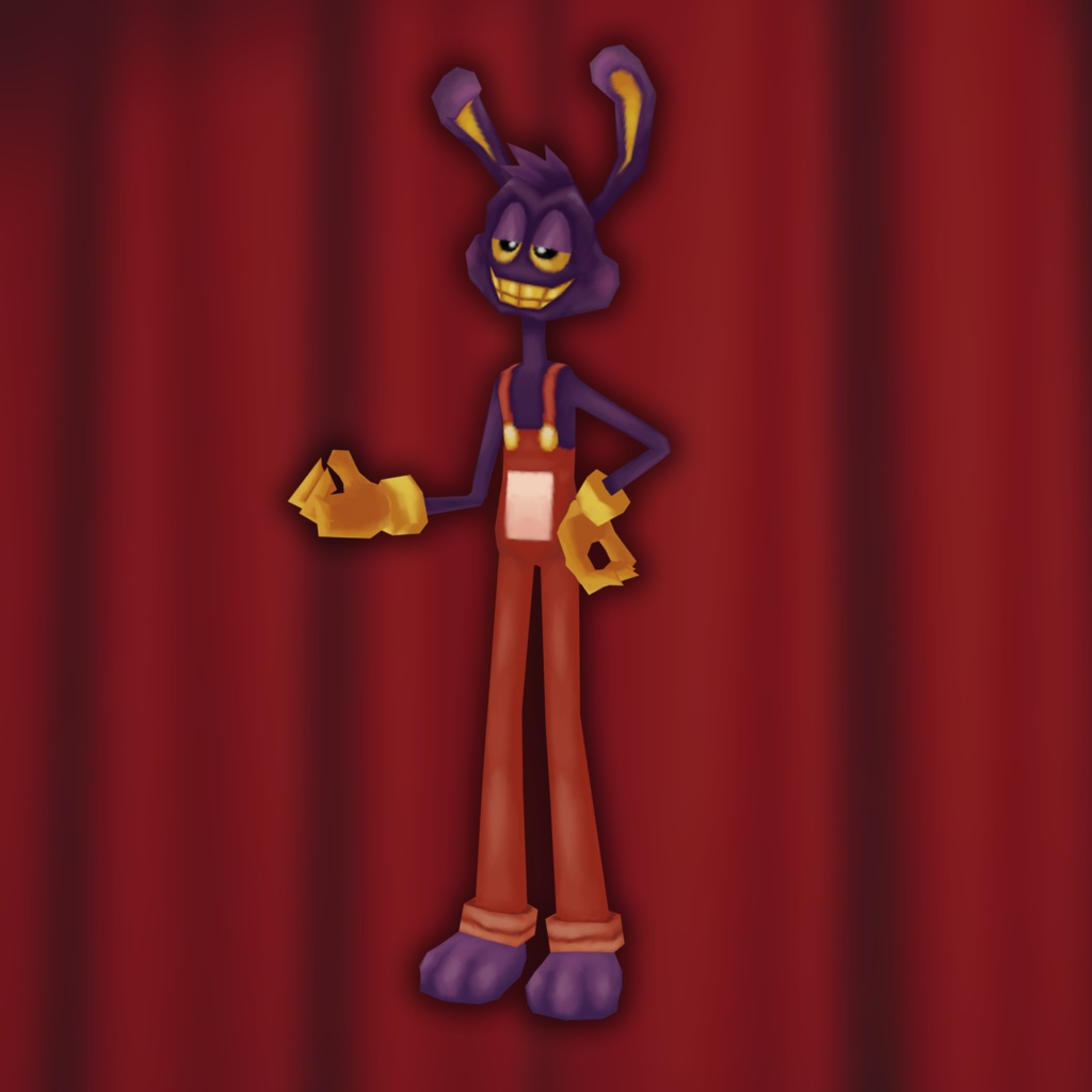 The Amazing Digital Circus Retro 3D Model Pack | アメイジング・デジタル・サーカス レトロ3Dモデルパック
