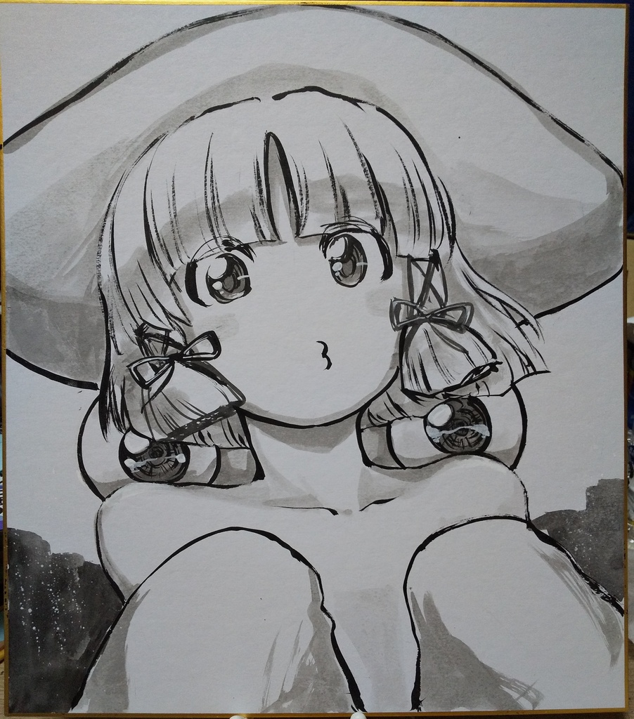 エア例大祭色紙・すわこ