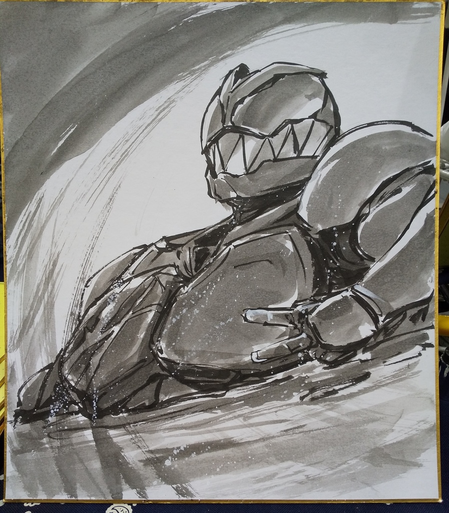 ２０２５冬コミイラスト色紙：リバイス