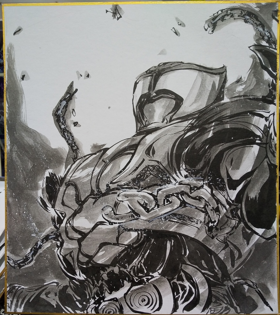 2025冬コミ色紙:キバ