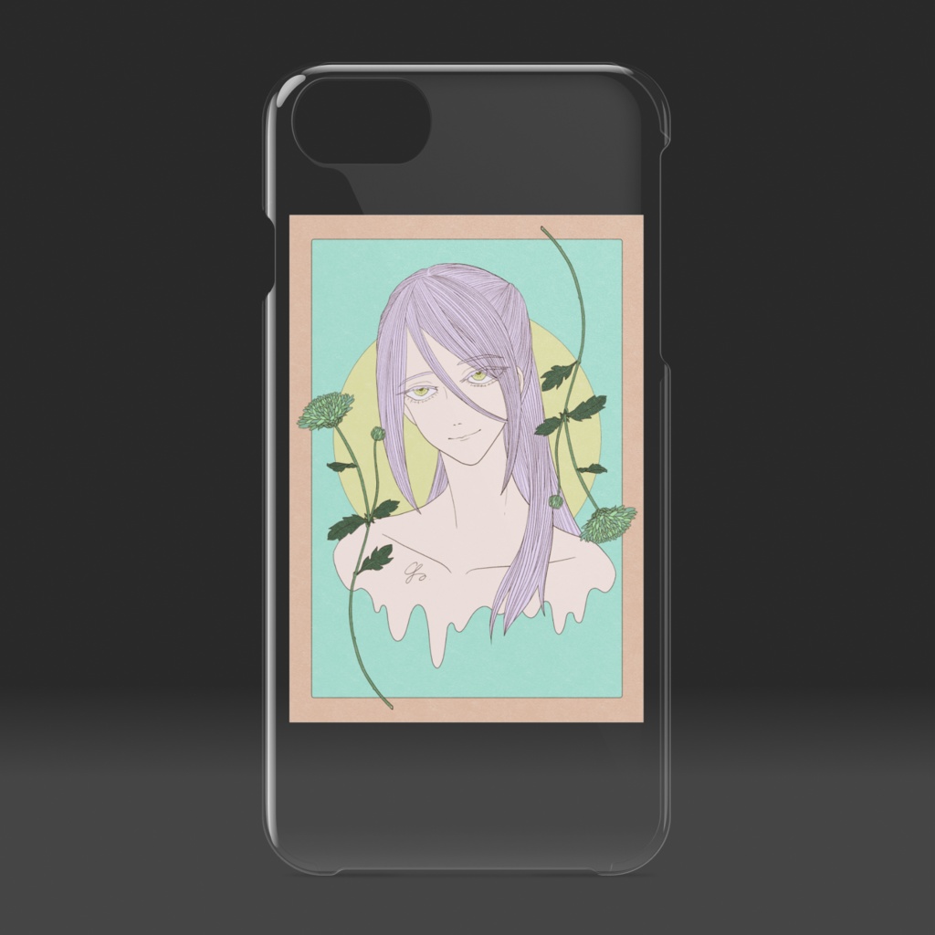 秋菊 クリアiPhoneケース