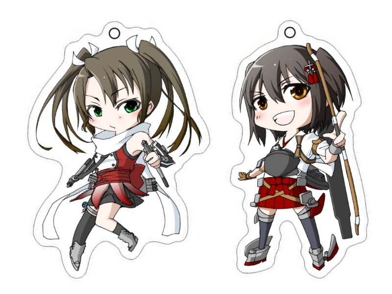 瑞鶴＆川内アクリルキーホルダー