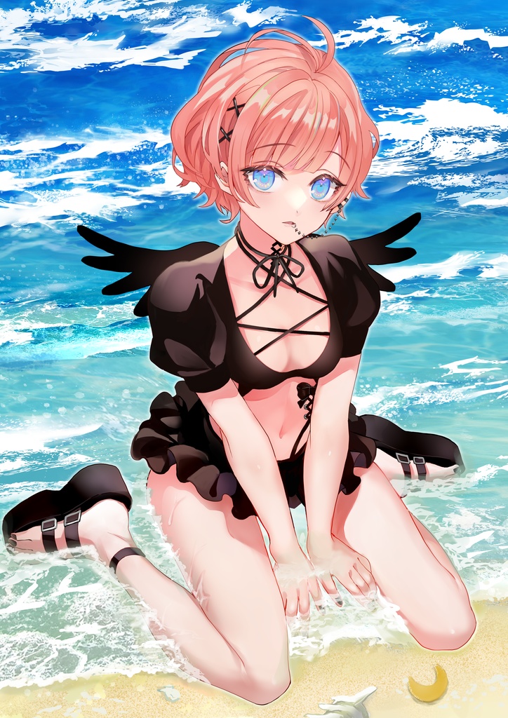 月皇こはね水着缶バッジ2023