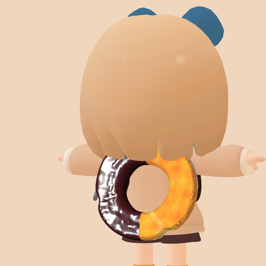 【ちまこぞく対応】Donut backpack