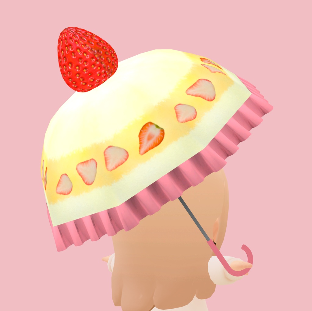 【ちまこぞく対応】Short cake umbrella&Pierce