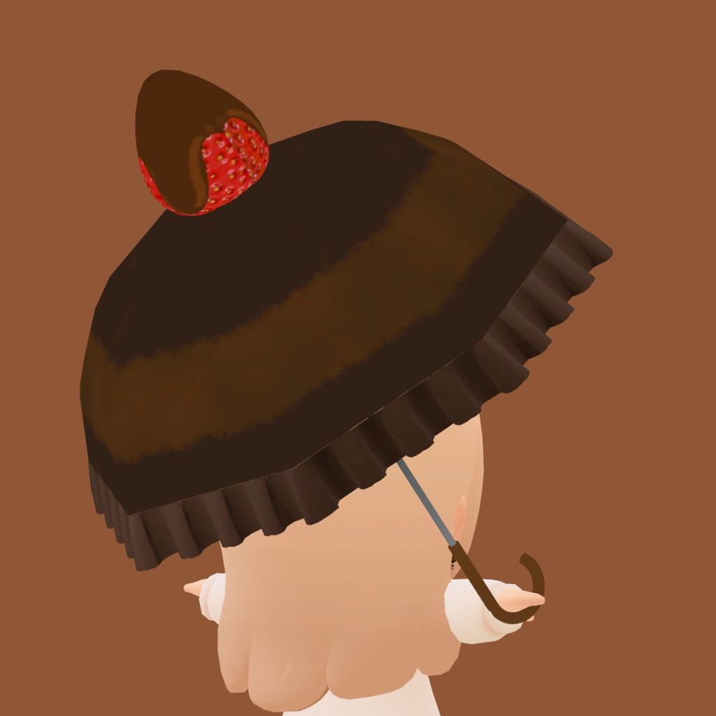 【ちまこぞく対応】Chococake umbrella&Pierce