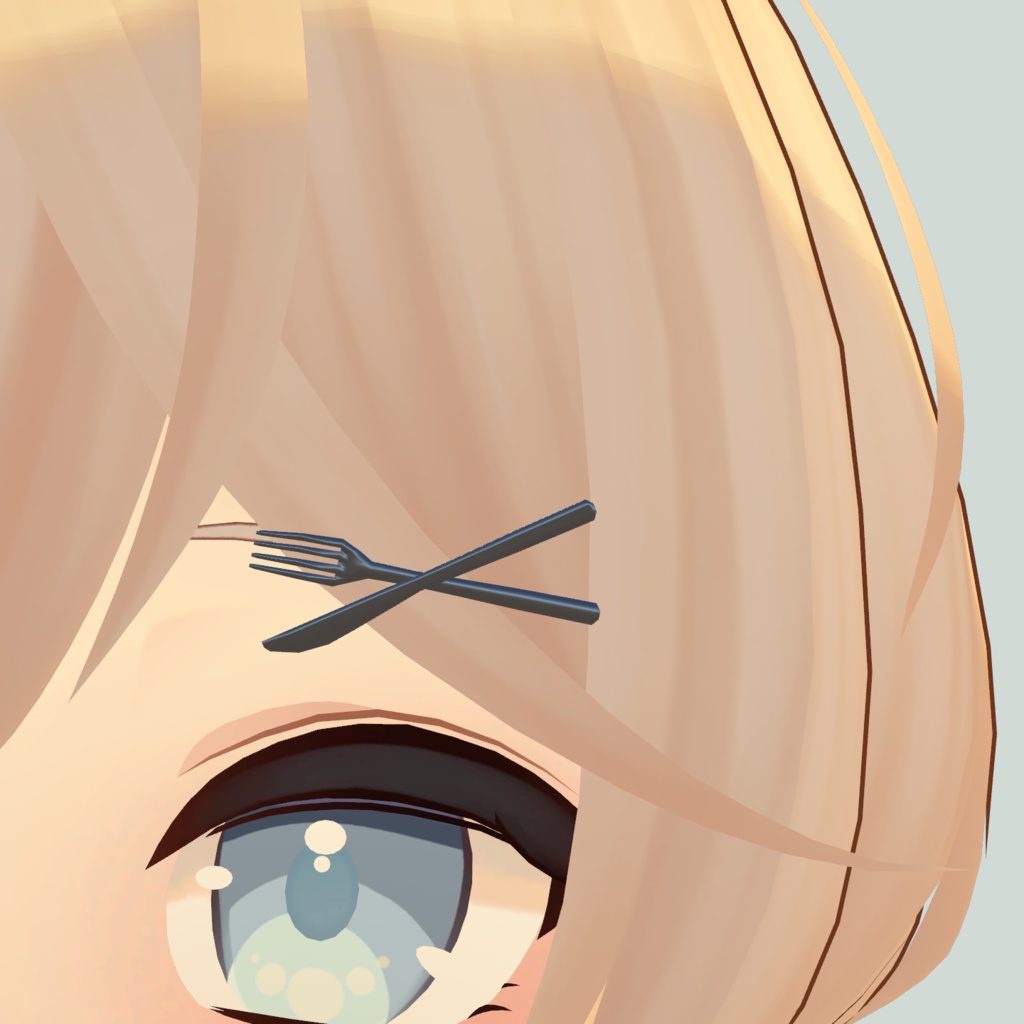 【Physbone】お皿から落ちない!?Pancake Accesary 3点セット