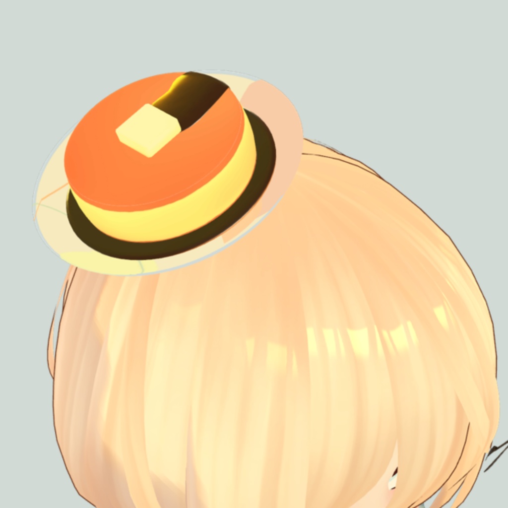 【Physbone】お皿から落ちない!?Pancake Accesary 3点セット