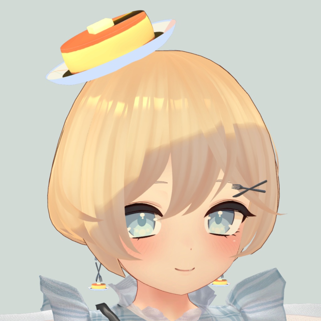 【Physbone】お皿から落ちない!?Pancake Accesary 3点セット