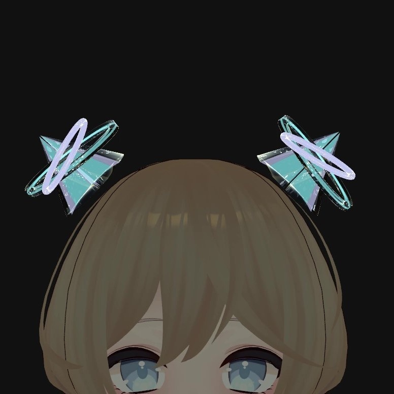 【Animation】まわる!光る!CYBER NEKOMIMI【サイバー×天使の輪×ねこみみ】