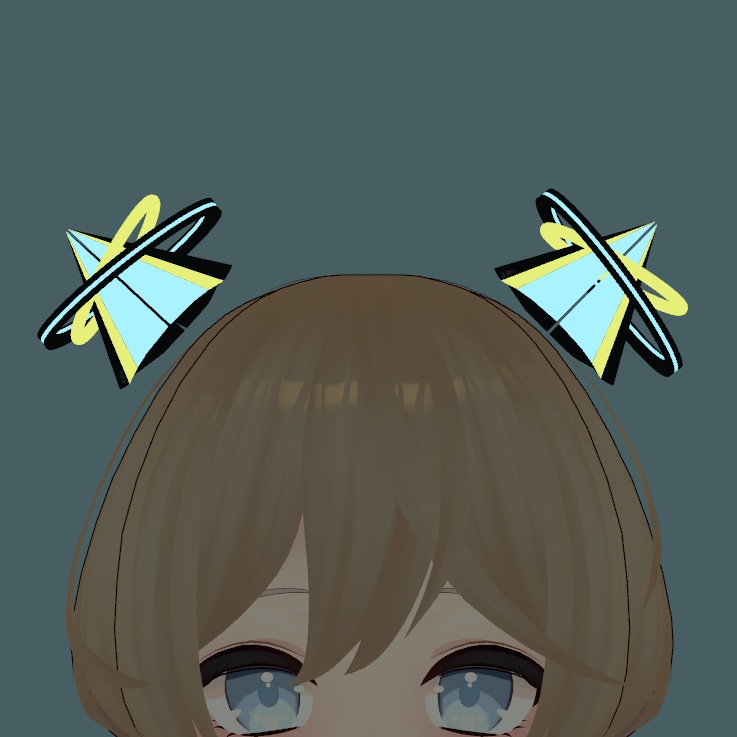 【Animation】まわる!光る!CYBER NEKOMIMI【サイバー×天使の輪×ねこみみ】