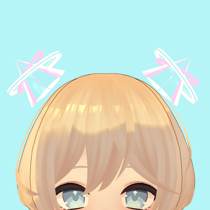 【Animation】まわる!光る!CYBER NEKOMIMI【サイバー×天使の輪×ねこみみ】