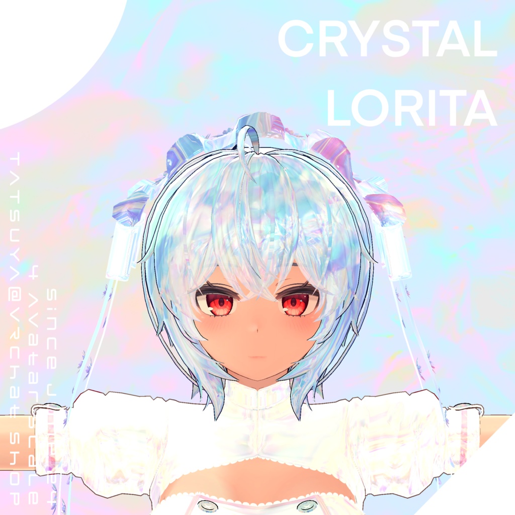【4アバター対応】CRYSTAL LORITA