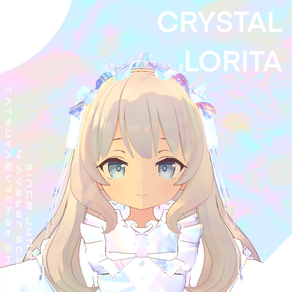 【4アバター対応】CRYSTAL LORITA
