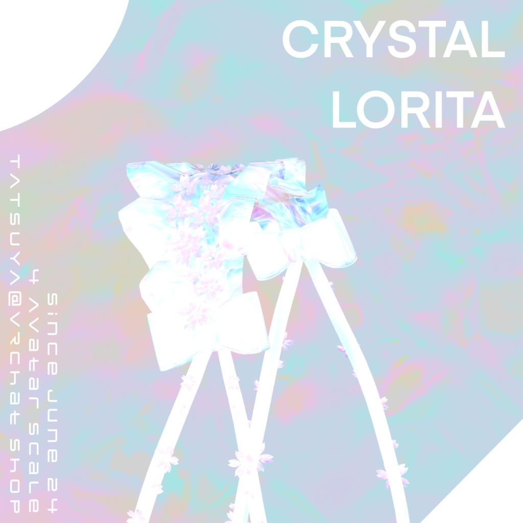 【4アバター対応】CRYSTAL LORITA