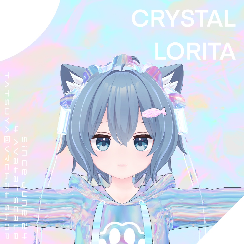 【4アバター対応】CRYSTAL LORITA