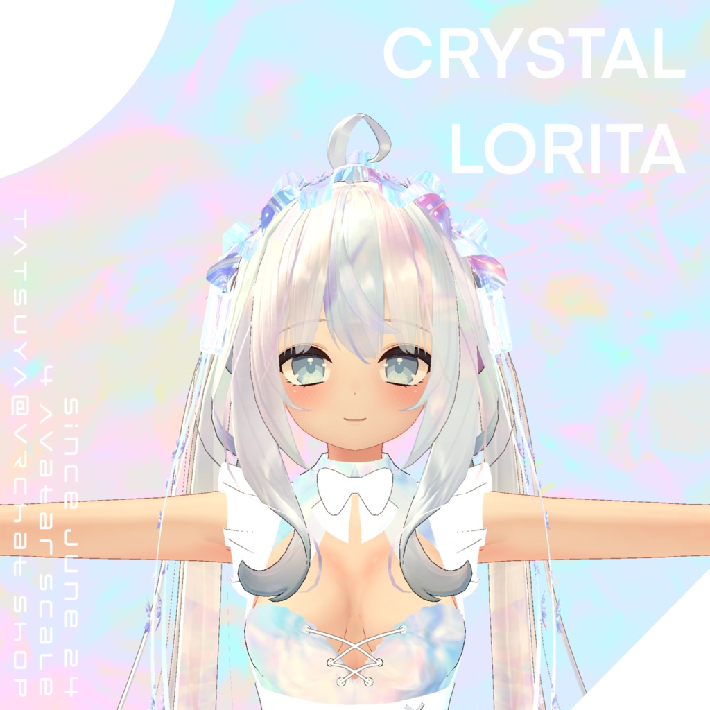 【4アバター対応】CRYSTAL LORITA
