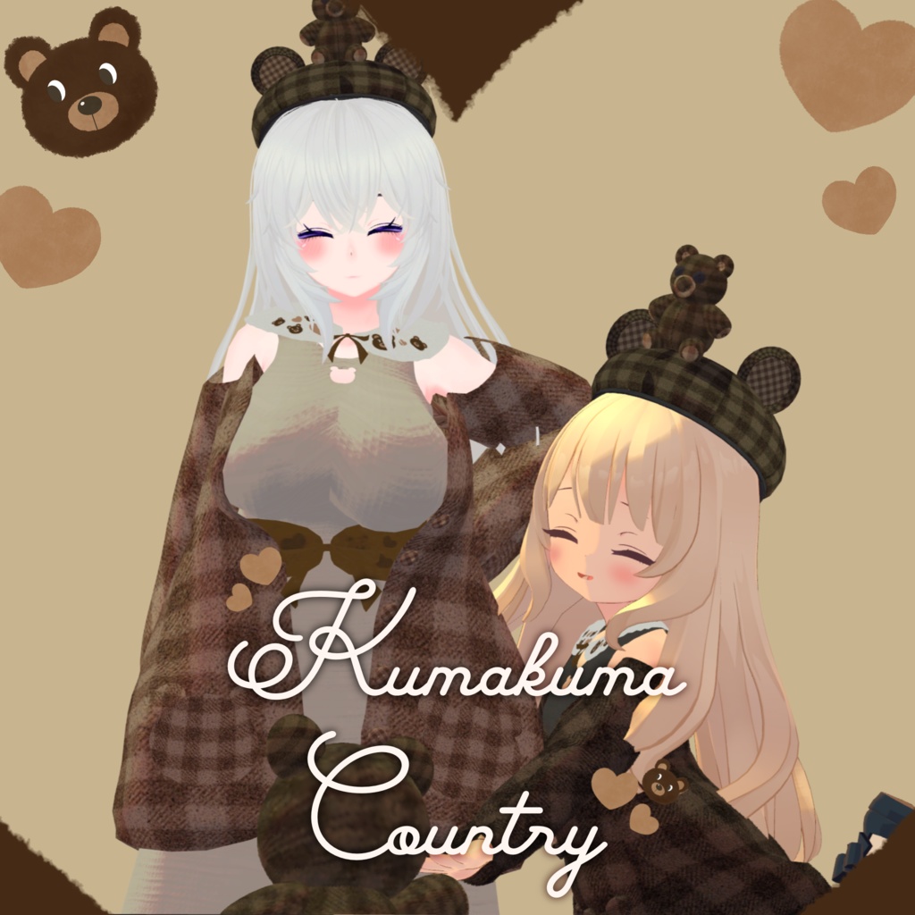 【16アバター対応】✨🧸Kumakuma Country🐻✨
